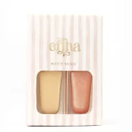 Mrs Ertha Aquabelles Honey Glow gyerek körömlakk duo üvegcse krémes sárga és csillogó barack árnyalatban