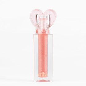   Mrs Ertha Glimmies vegán eperízű szájfény - Glitter Pink