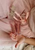 Mrs Ertha Glimmies vegán eperízű szájfény - Glitter Pink