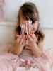 Mrs Ertha Glimmies vegán eperízű szájfény - Glitter Pink