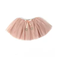 Mrs Ertha pink tüllszoknya szatén masnival és arany csillagokkal