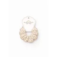 Mrs Ertha scrunchies hajgumi - Blush Dots