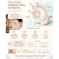   Mrs Ertha felfújható baba úszógumi 7-18 kg - Sweet Unicorn
