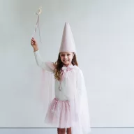 Mimi & Lula Csillagos köpeny - pink