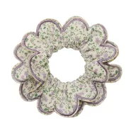 Mimi & Lula Hullámos szélű virágos scrunchie hajgumi