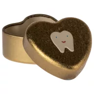 Maileg mini tejfogtartó doboz - arany