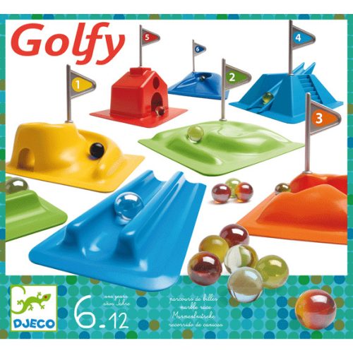 Djeco Társasjáték - Golfy - Minigolf