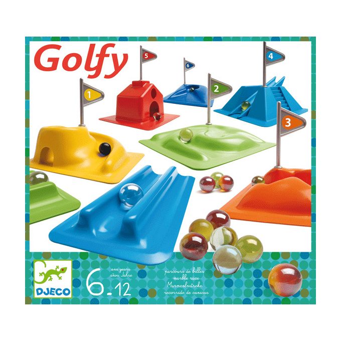 Djeco Társasjáték - Golfy - Minigolf