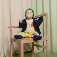 Bibs Studio Katicák Colour cumi 2-es méret - homok