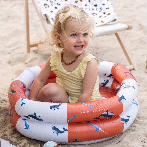 Swim Essentials gyerek medence 60 cm - Red-White Whale