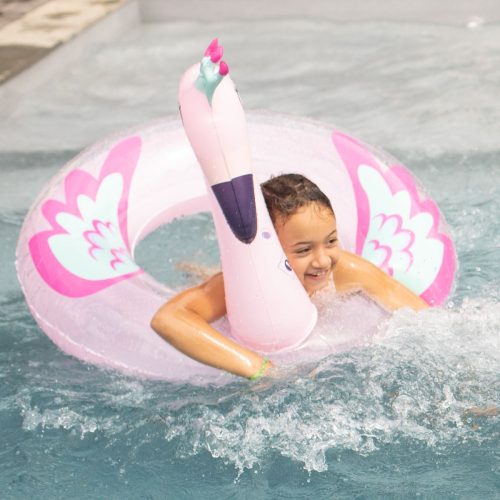 Swim Essentials úszógumi 104 cm - Pink Flamingo