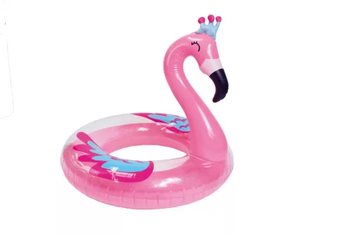 Swim Essentials Úszógumi 104 cm - Pink Flamingo használat közben