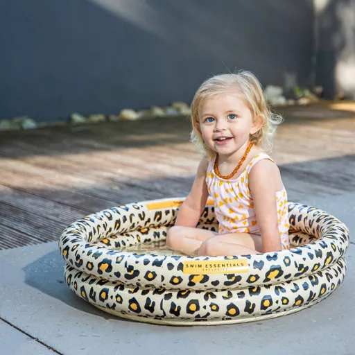 Swim Essentials baba medence 60 cm - Beige Leopard