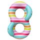 Swim Essentials dupla úszógumi 190 cm - Striped Rainbow Dubble