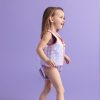 Swim Essentials úszómellény 3-6 év - Lila Leopard