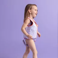 Swim Essentials úszómellény 3-6 év - Lila Leopard