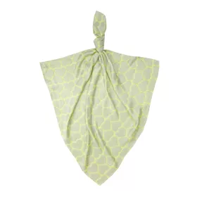 Light Heart bambusz takaró 120x120 - Sárga