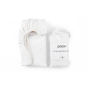 Poofi organikus pamut lepedő - Ekrü 60x120-as