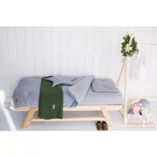 Poofi organikus pamut lepedő - Ekrü 60x120-as