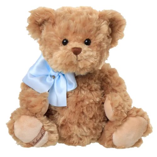 Bukowski plüss - Ludwig maci kék masnival 35 cm