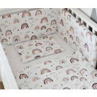 Happy babaágynemű - Szivárványok