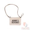 Mommy Clutch - in leatherlook bruin