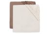 Minimal gumis lepedő csomag - Wild Rose/Ivory 60x120 cm