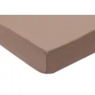   Jollein gumis lepedő csomag kiságyba 70x140cm - Milky Coffee/Ivory