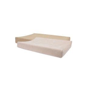 Minimal pelenkázó lap huzat csomag - Wild Rose/Biscuit