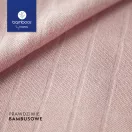 Texpol Bamboo Line 100% bambusz takaró anyagának közeli textúrája