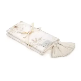 My Memi 100x120cm-es bambusz takaró - Boho flowers