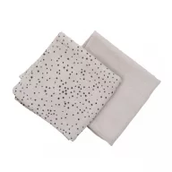 Nature muszlin pelenka 2db-os csomag - Dust beige
