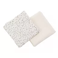Nature muszlin pelenka 2db-os csomag - Dust sand