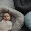 Cute babafészek - Szürke leveles