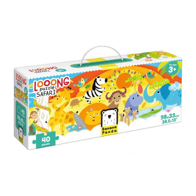 Banana Panda fejlesztőjáték - Looong Puzzle Safari