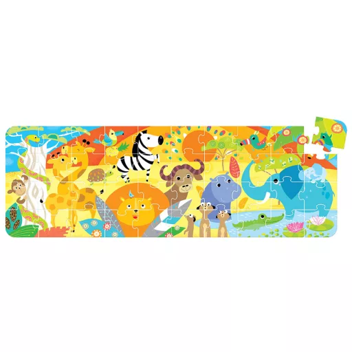 Banana Panda fejlesztőjáték - Looong Puzzle Safari