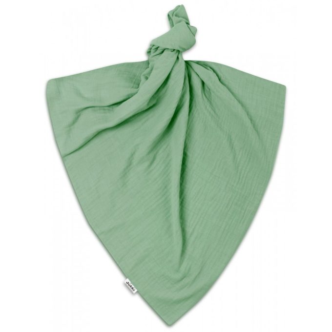 Basic muszlin takaró - Zöld