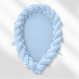 Elegance fonott 2:1-ben babafészek - Babakék