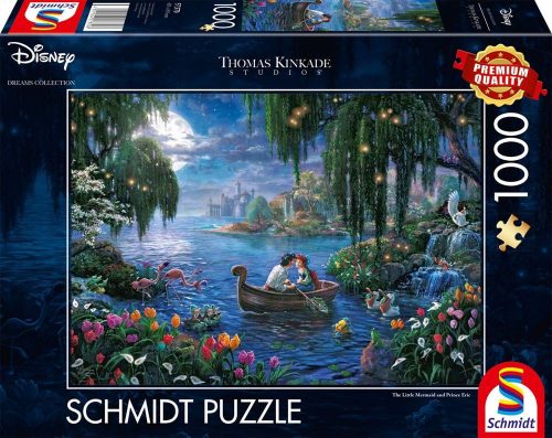 Schmidt puzzle - Csónakázó Kis hableány 1000 darabos
