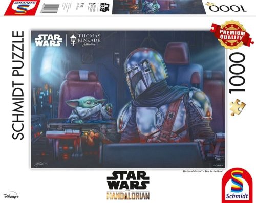 Schmidt puzzle - Star Wars The Mandalorian™ - Two for the Road 1000 darabos