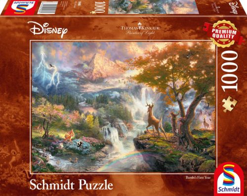 Schmidt puzzle - Bambi 1000 darabos