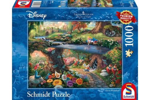 Schmidt puzzle - Alíz csodaországban 1000 darabos