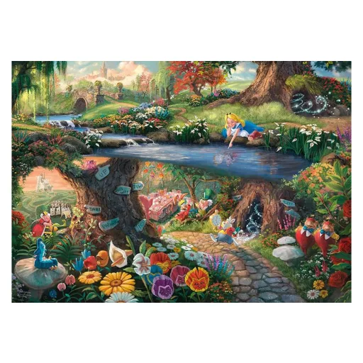 Schmidt puzzle - Alíz csodaországban 1000 darabos