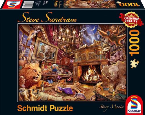 Schmidt puzzle - Steve Sundram - Story mania 1000 darabos