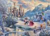 Schmidt puzzle - Szépség és a szörnyeteg téli jelenet 1000 darabos