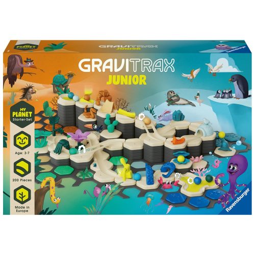 Ravensburger - GraviTrax JUNIOR kezdő készlet My my planet 200 db-os