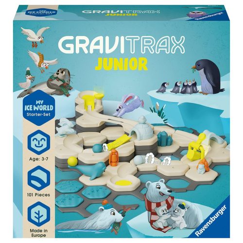 Ravensburger - GraviTrax JUNIOR kezdő készlet My ice world 101 db-os