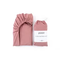 Poofi organikus pamut lepedő - Rose 70x140-es
