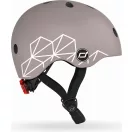 Scoot and Ride baby XXS-S sisak Brown Lines mintával, 45-51 cm méretben