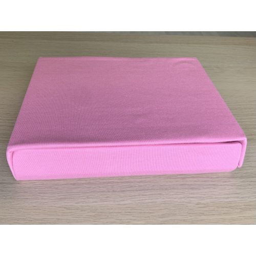 Basic gumis lepedő - Pink 70x140-es